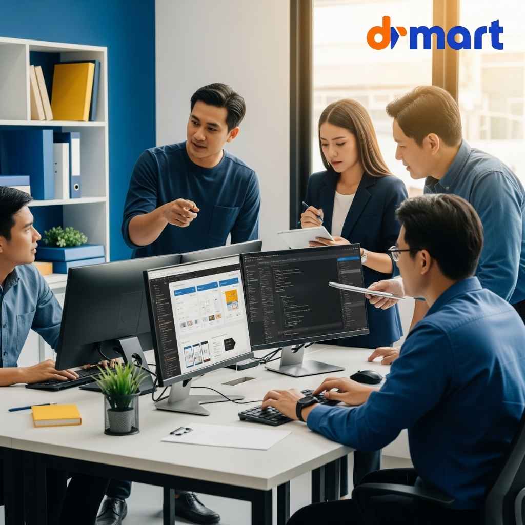 พัฒนาโปรแกรม dmart ด้วยทีมโปรแกรมเมอร์มากประสบการณ์